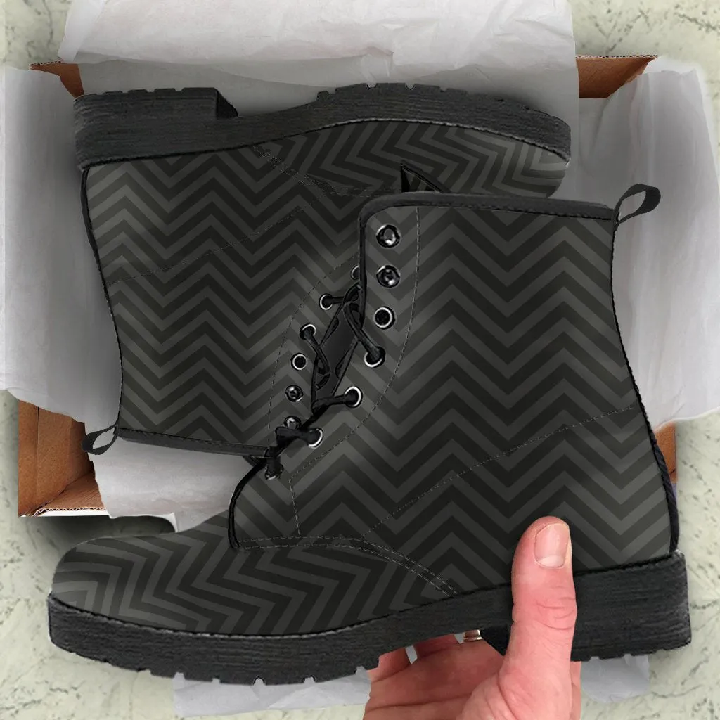 Combat Boots - Classic Pattern #112 | Unisex Boots, Custom Shoes, Hippie Boots, Lace Up Boots, 90s Boots, Women's Boots, Boots Men