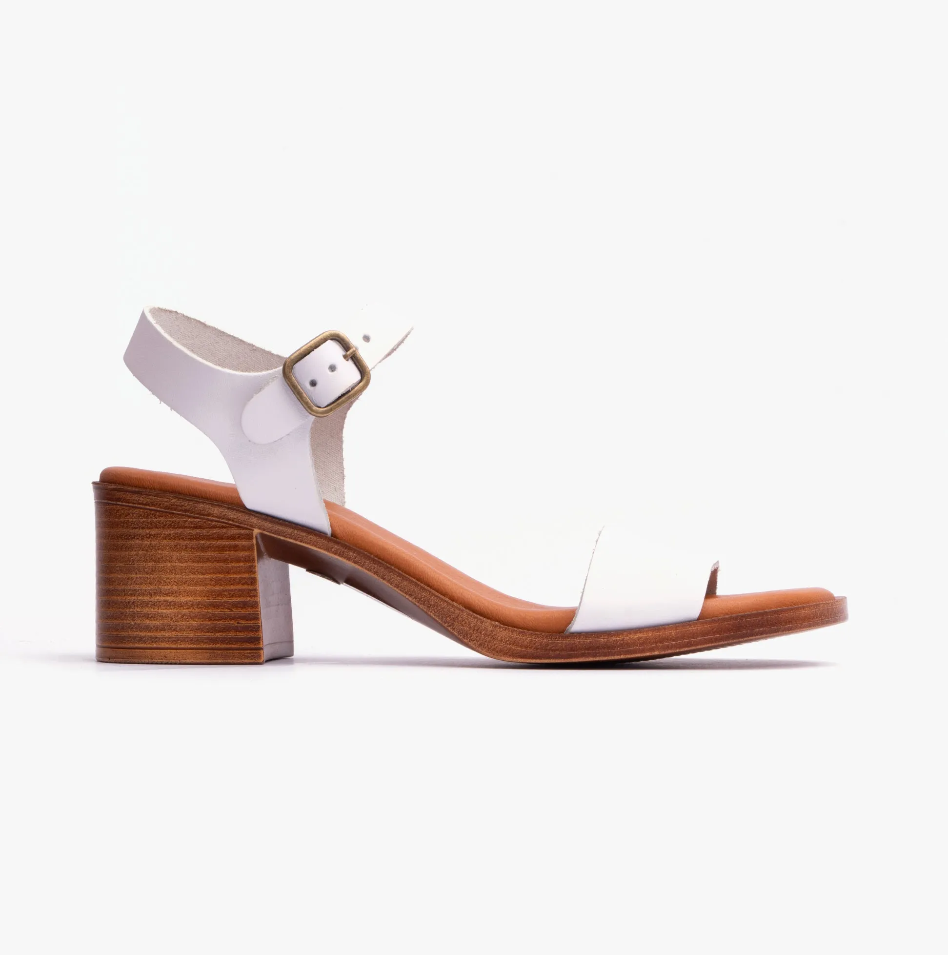 GABBY Womens Sandals White